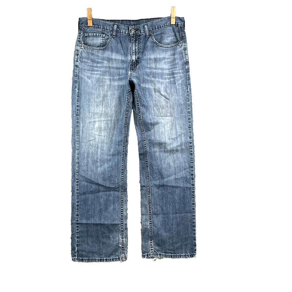 Levi's 559 Relaxed Jeans Mens 35x30* Whisker Denim Baggy Grunge Skate Streetwear